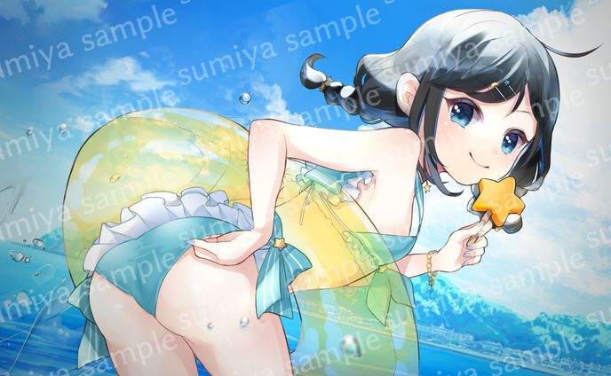 夏季グッズ用イラスト+差分　ゆめみうつつ様