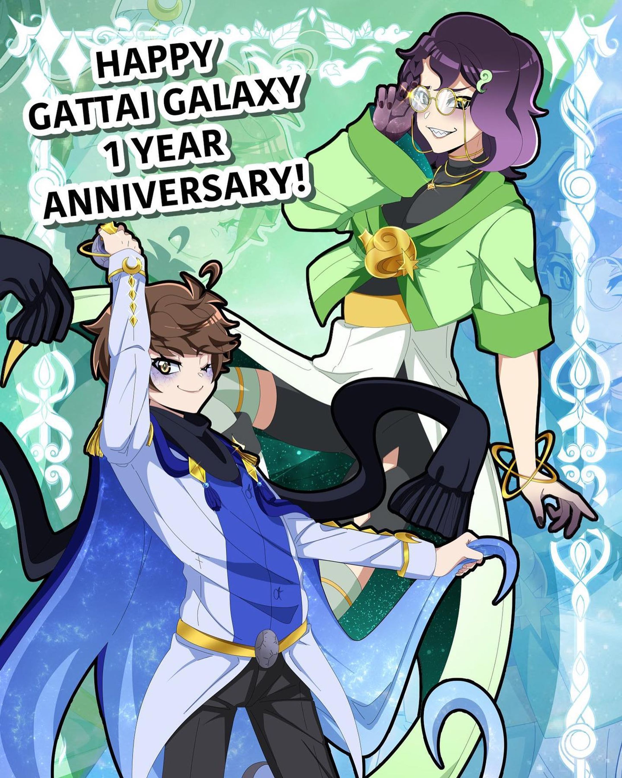 Happy Gattai Galaxy anniversary with @almagamae 💖
-
#gattaigalaxy #envtuber #vtuberart #art #animeart #itsashowtime #almagamae #anniversary-1