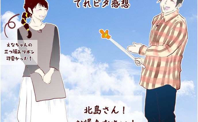 【似顔絵】お天気組【てれビタ】