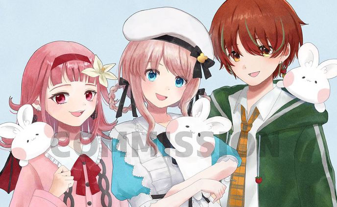 【お仕事実績】とまとまと様（イラスト_とまともずく）