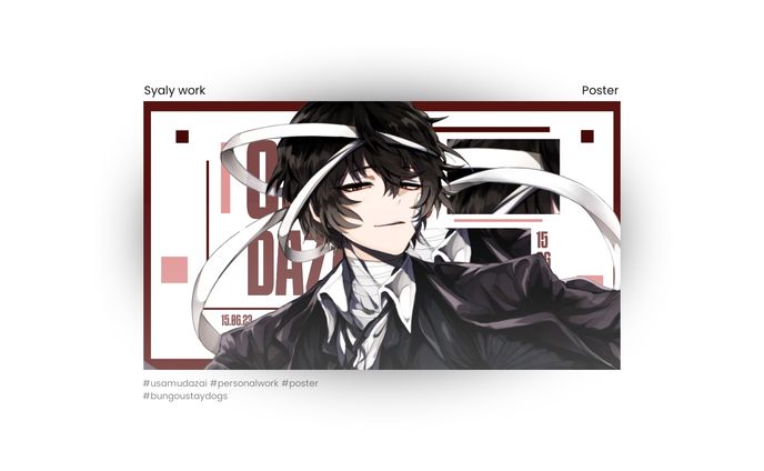 [Poster] Osamu Dazai