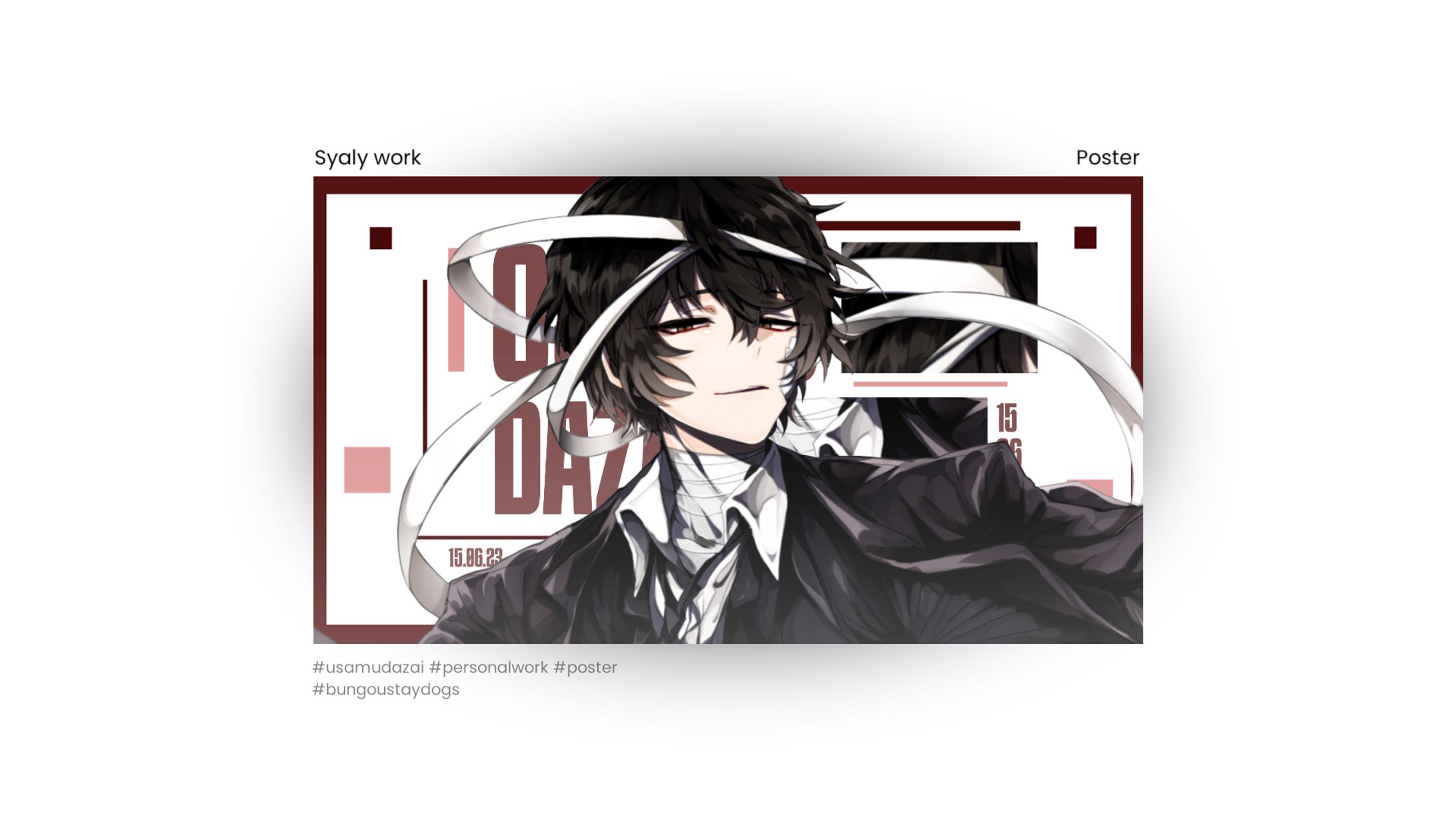 [Poster] Osamu Dazai-1
