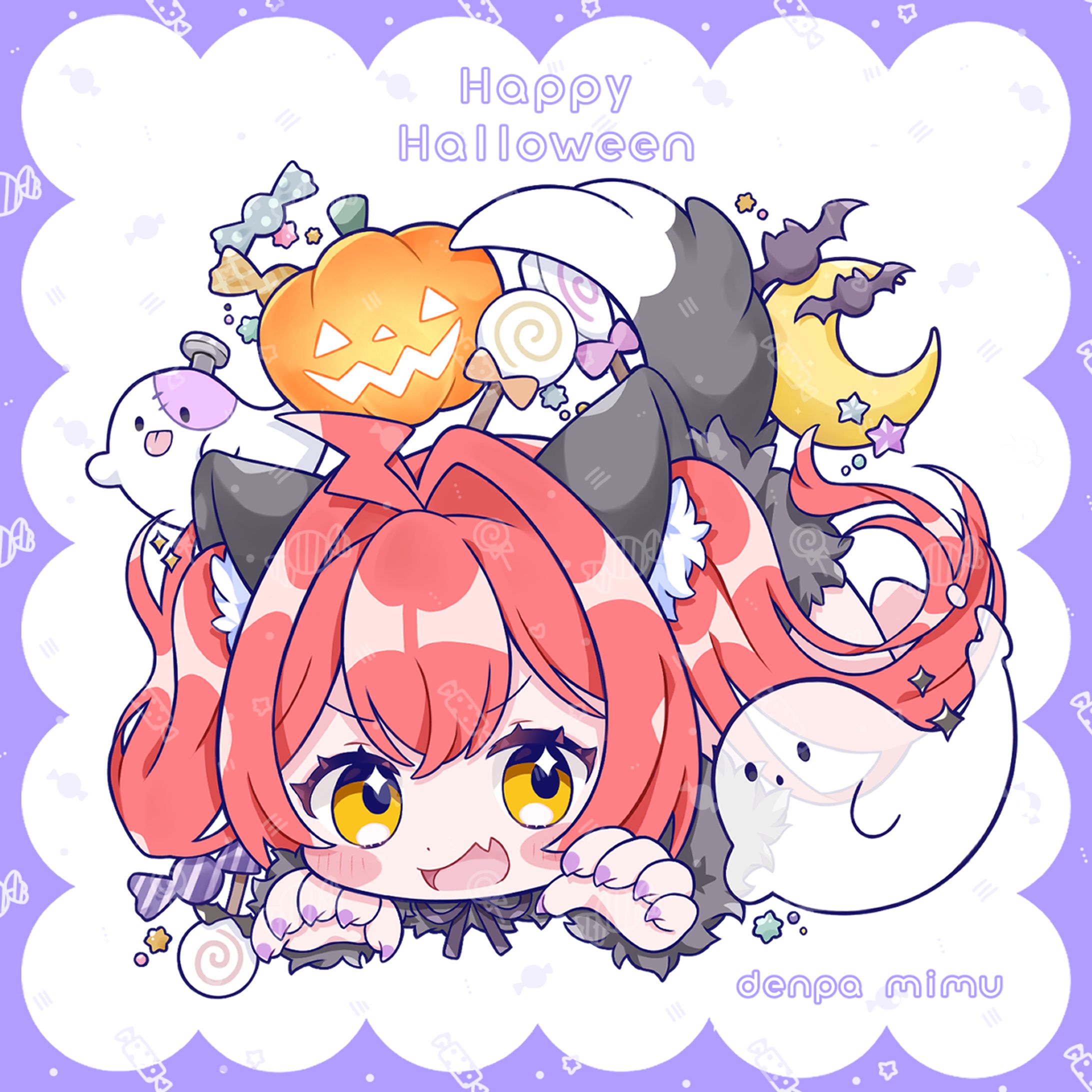 背景・小物ありミニキャラ-1