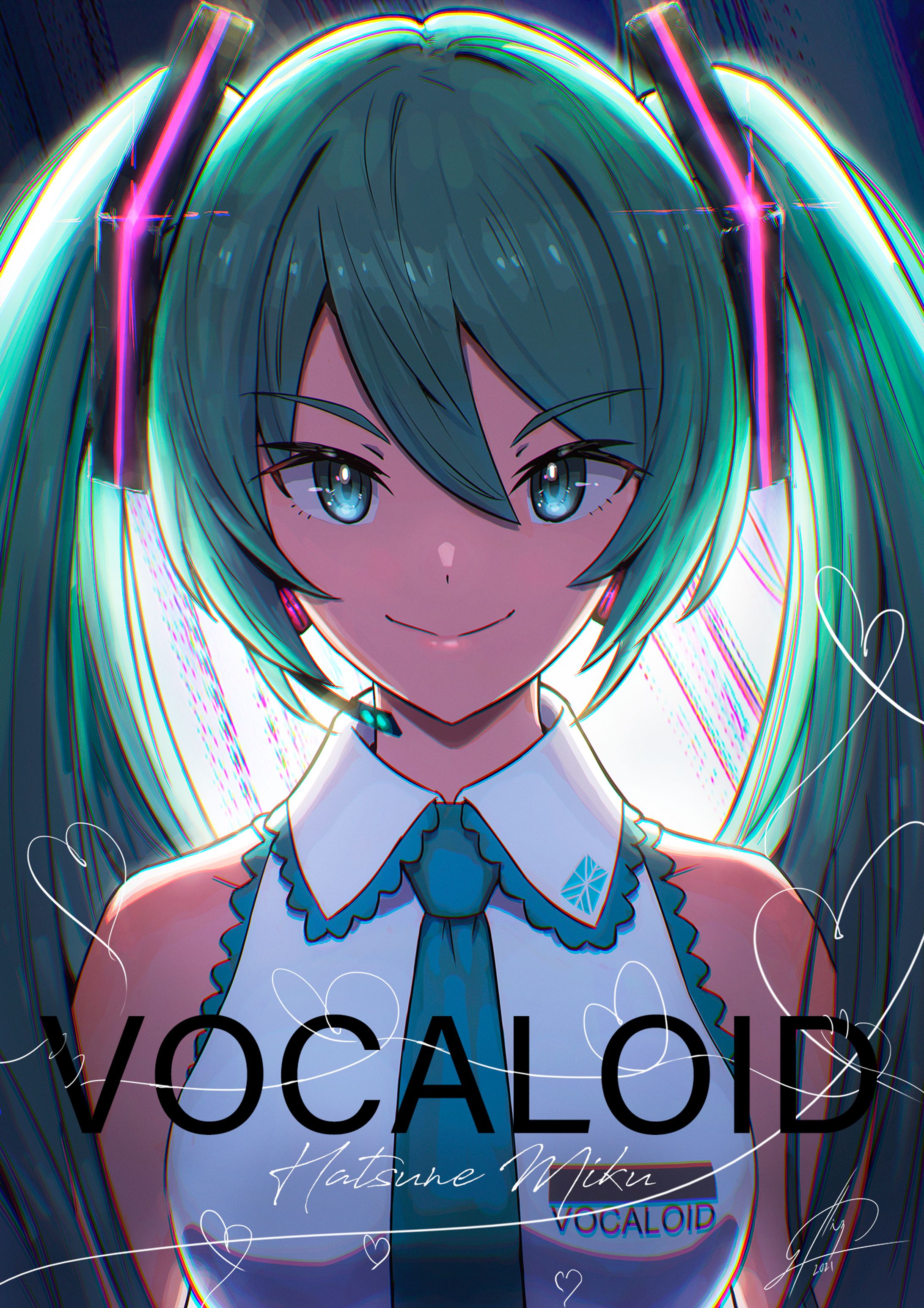 VOCALOID Poster Hatsune Miku ver.-1