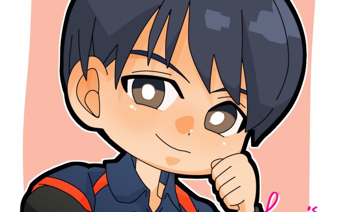 似顔絵：鉄拳プロゲーマー チクリンさん