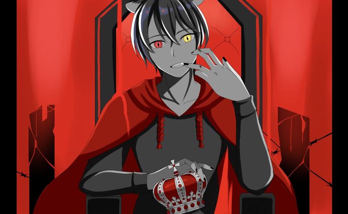依頼品、歌ってみたイラスト