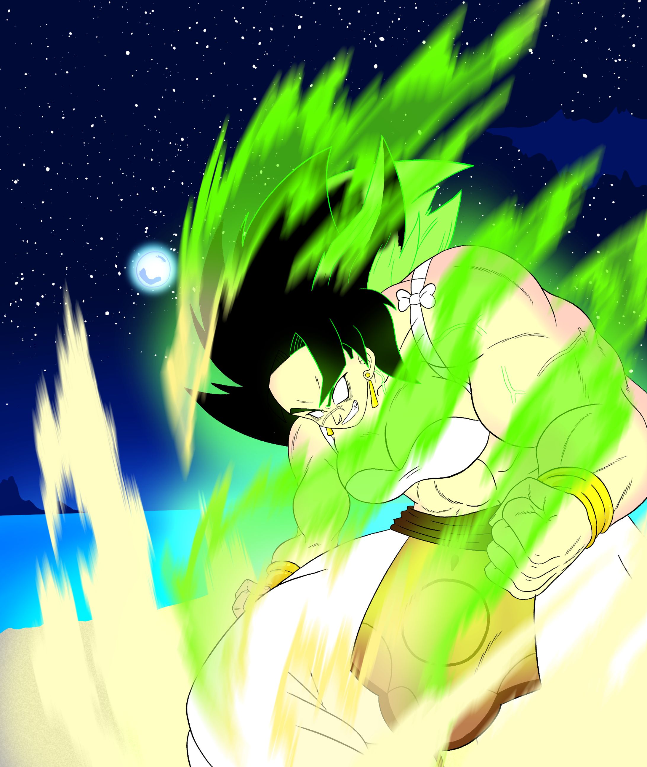Saiyan Woman-1