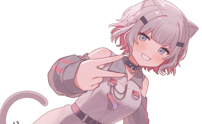 猫珠りうら様　グッズ用イラスト