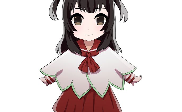 ホッカイドウシュピールフェストのイメージキャラクター蘭越鈴