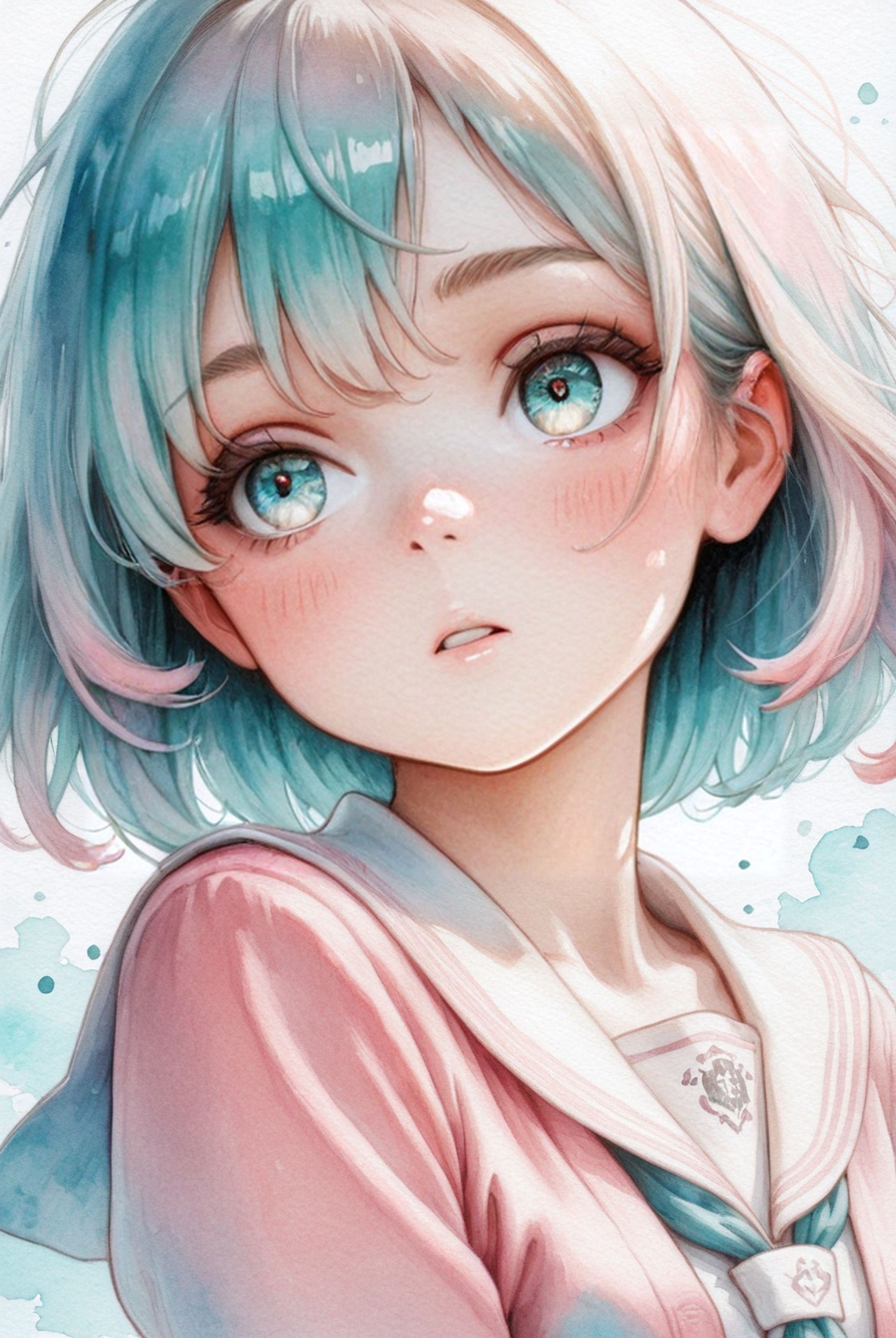 水彩画風-1