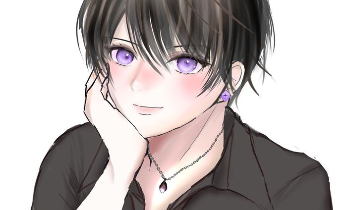 黒髪サラサラ男子尊い☺️
・
・
・
#創作男子イラスト  #originalillustrations  #厚塗りイラスト #黒髪男子が好き #イラストグラ厶