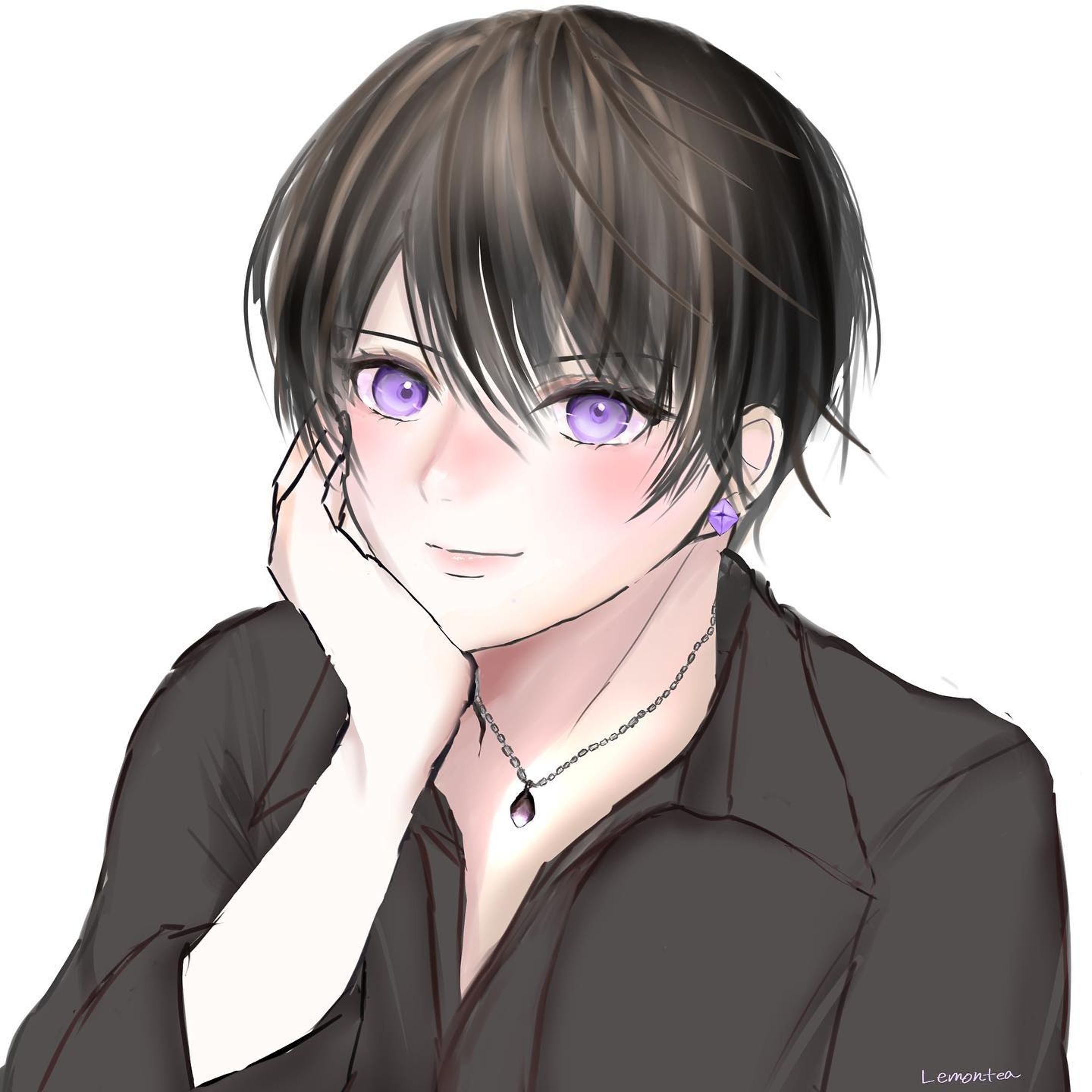 黒髪サラサラ男子尊い☺️
・
・
・
#創作男子イラスト  #originalillustrations  #厚塗りイラスト #黒髪男子が好き #イラストグラ厶-1