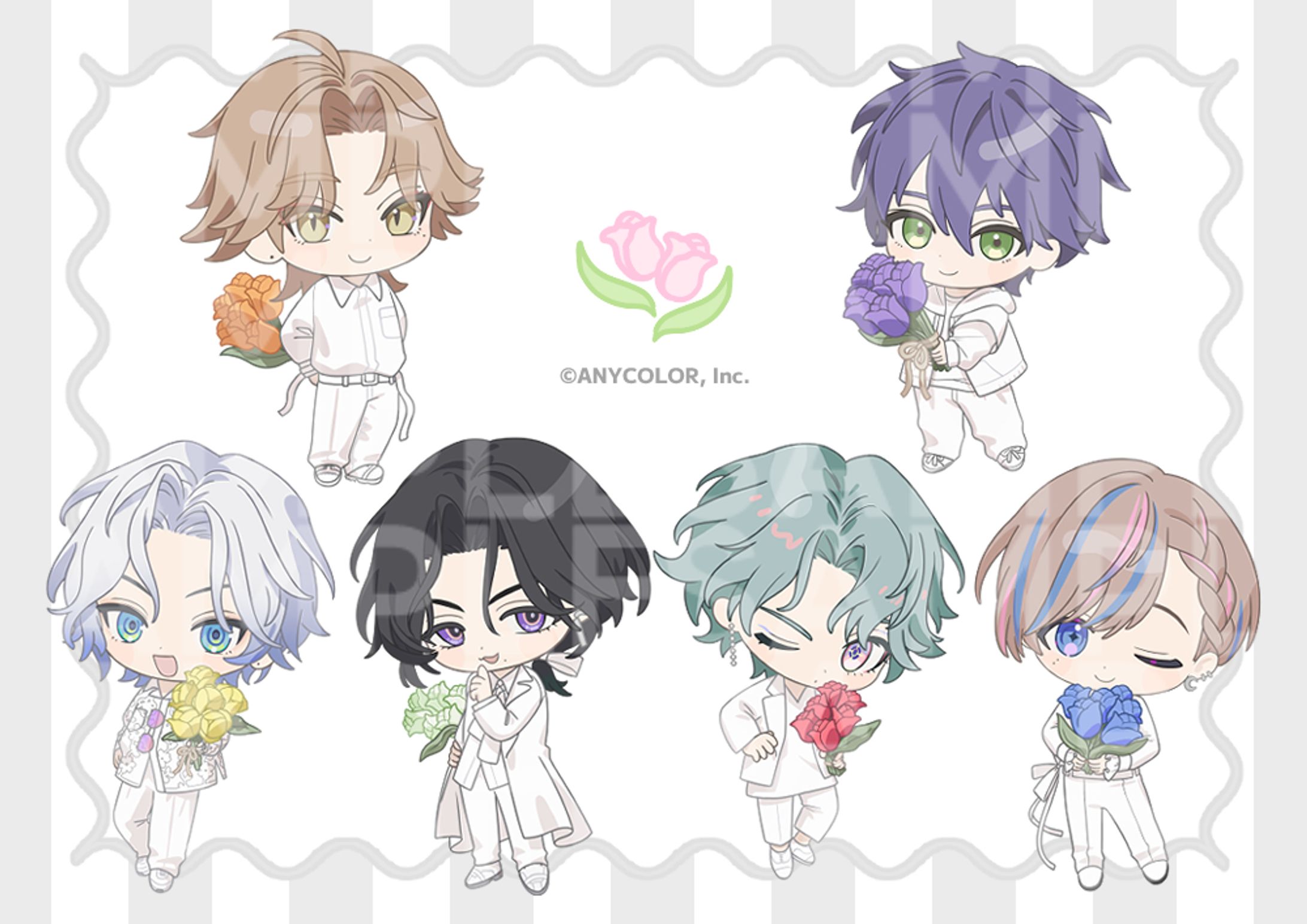 にじさんじ×まねきねこミニキャライラスト-1