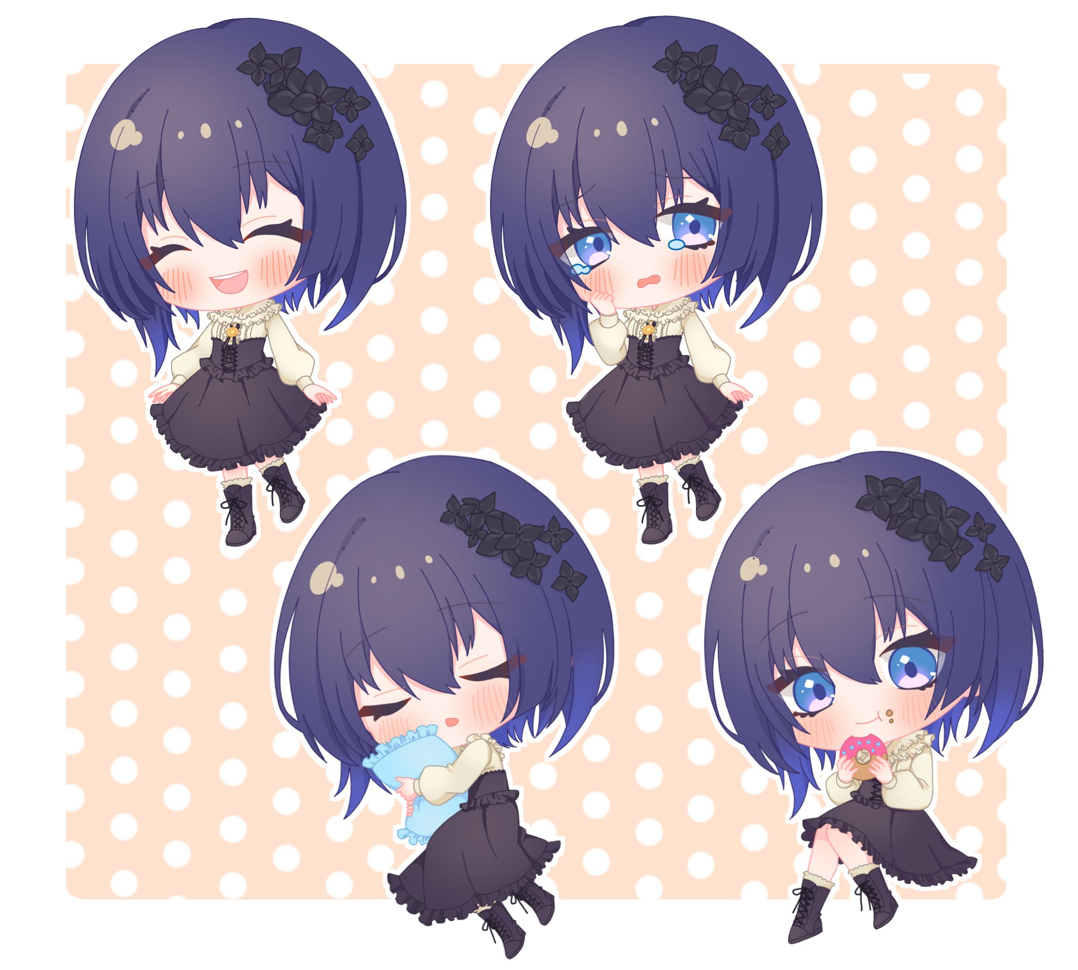 【ご納品】カナリア様　デフォルメイラスト-1