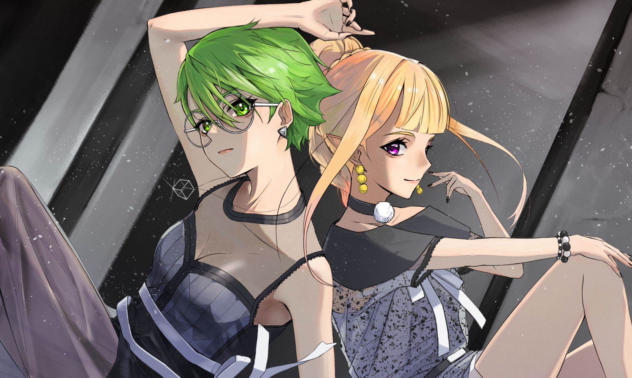 モダン 春風乃ぽぽ 悲しきヘブン歌ってみた イラスト&衣装デザイン-1