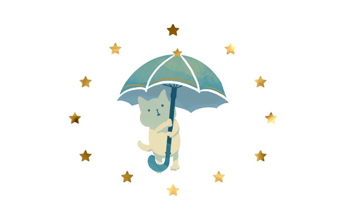 季節のイラスト　　梅雨