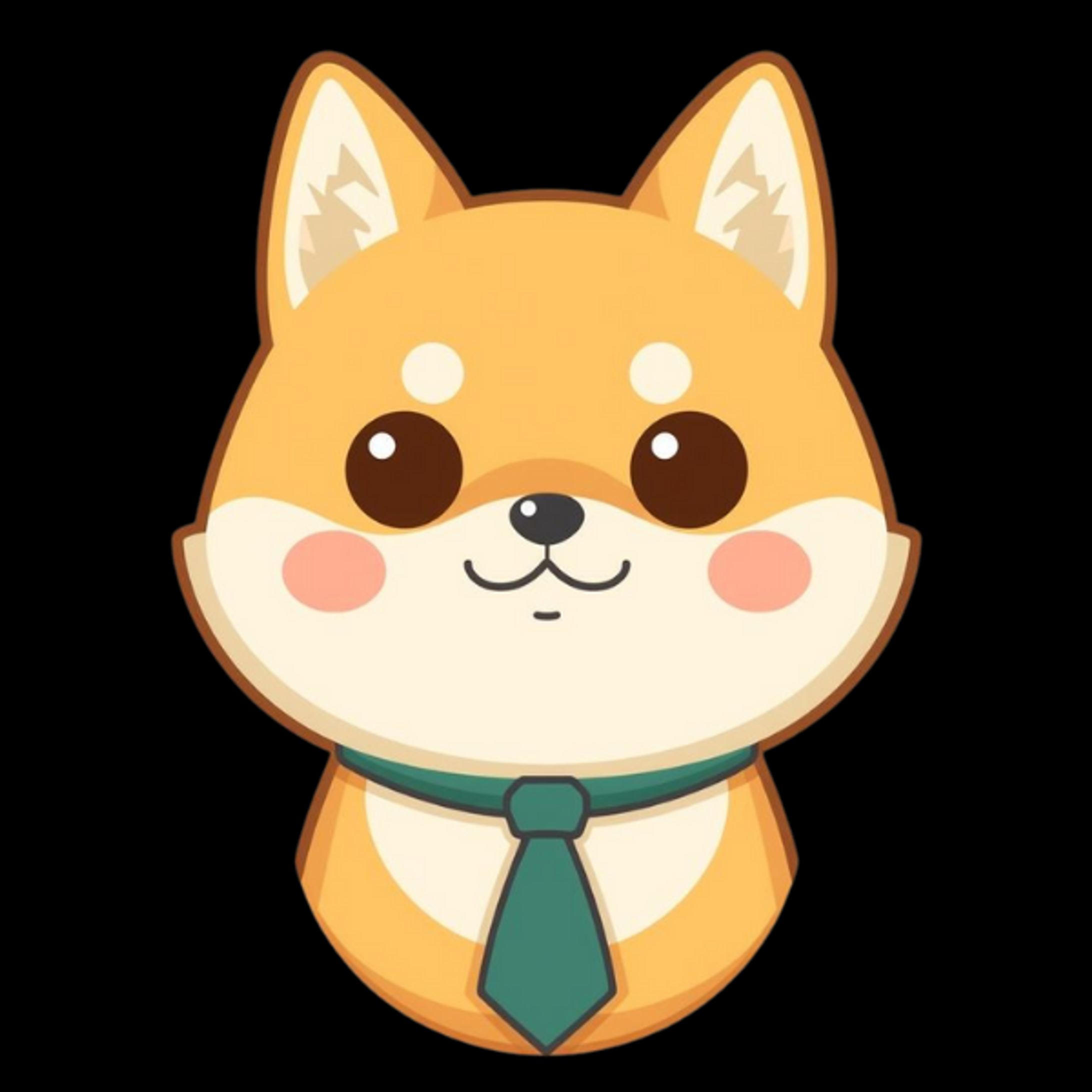 【サンプル】SNS向け・動物マスコットキャラクター-1