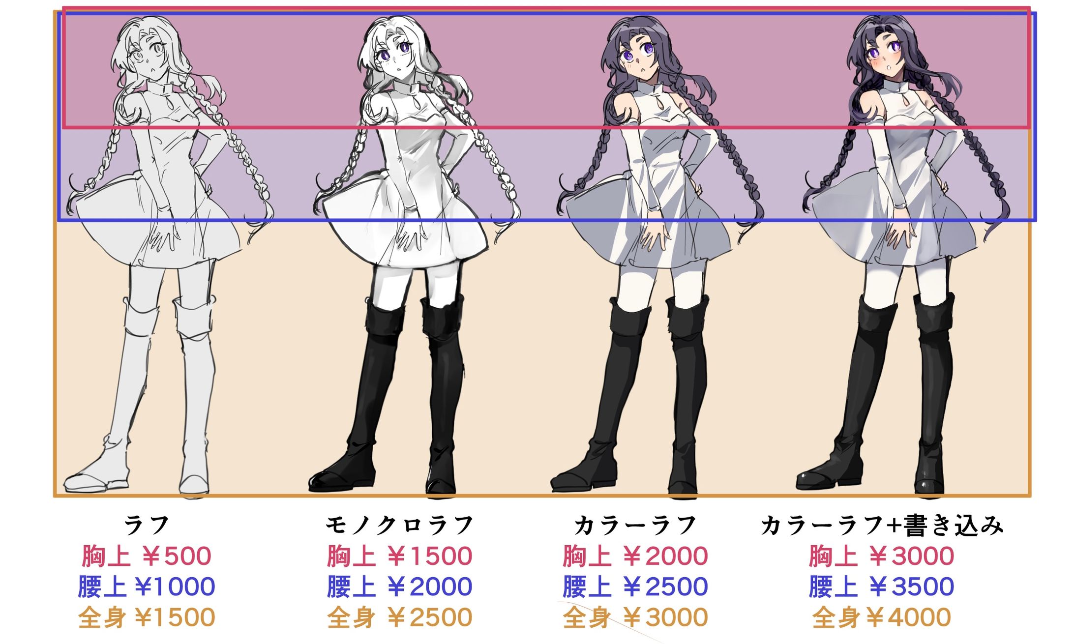 ラフ絵(サンプル)-1