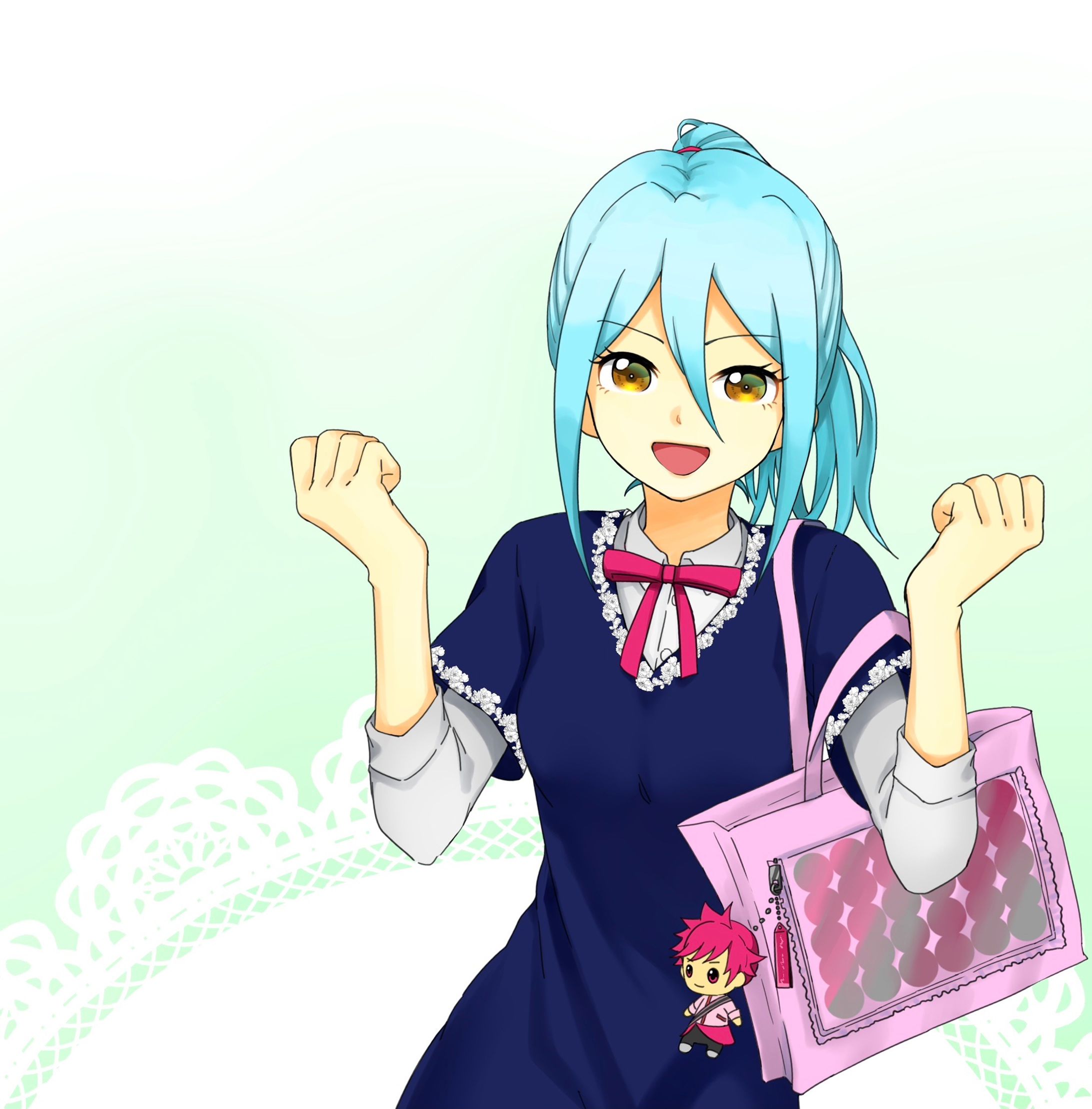アニメ風のイラスト-1