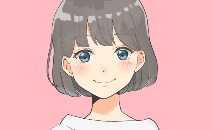 ショートカットの女性