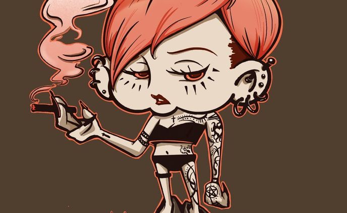 タトゥーちゃん #TunTunToon 

#イラスト #イラストレーター #イラストグラム #絵描きさんと繋がりたい #絵描きさんとつながりたい
 #カートゥーン #カートゥーンイラスト #カートゥン風イラスト 
#デフォルメ #デフォルメイラスト 
#clipstudiopaint #clipstudio
#illustration #illust #illustrator #art #drawing #cartoon #cartooncharacter