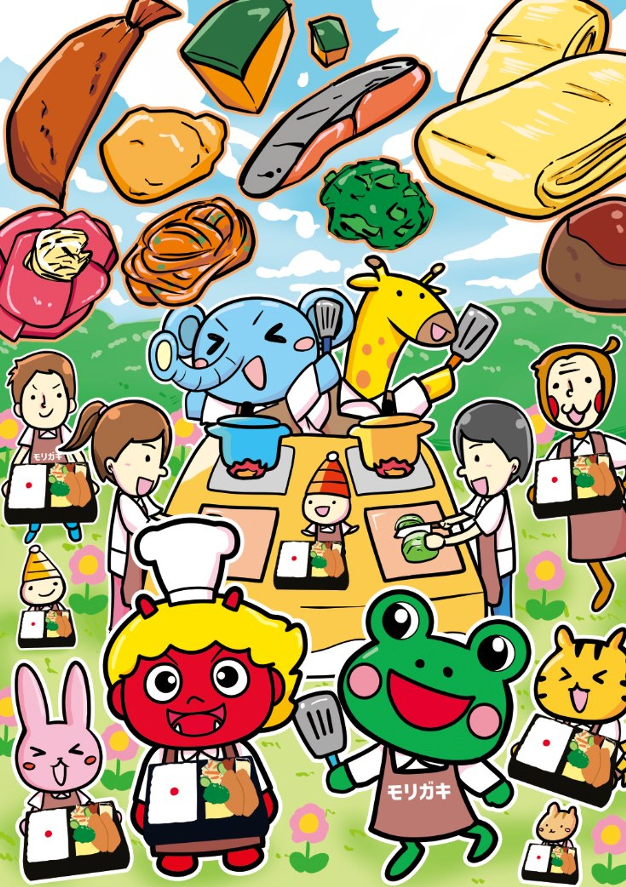 【イラスト】お弁当屋さんのご依頼【ポスター用】-1