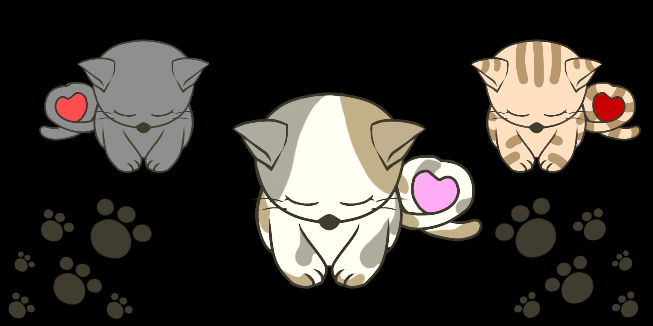 パッケージ用猫イラスト-1