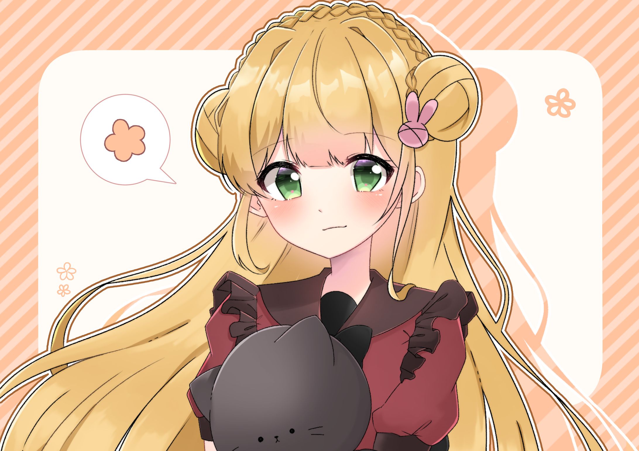 【実績紹介】藍川冬羽様　立ち絵2種/ミニキャラ-1
