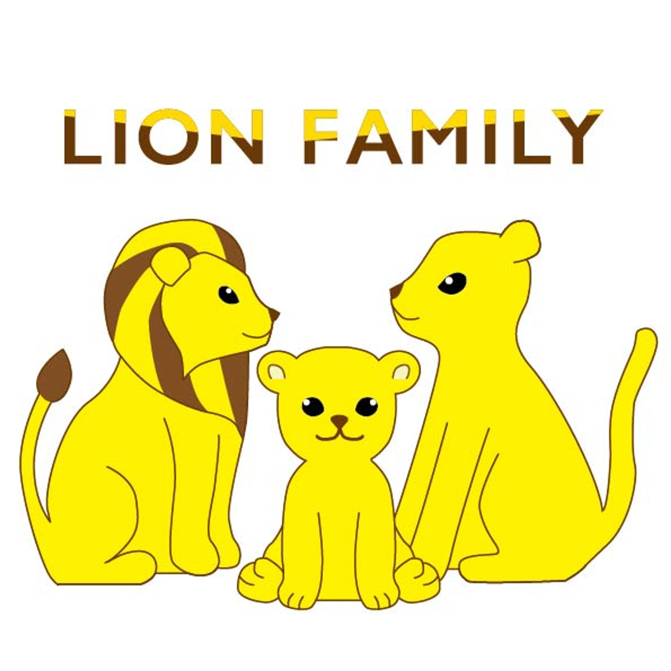 ライオン/季節イラスト-1