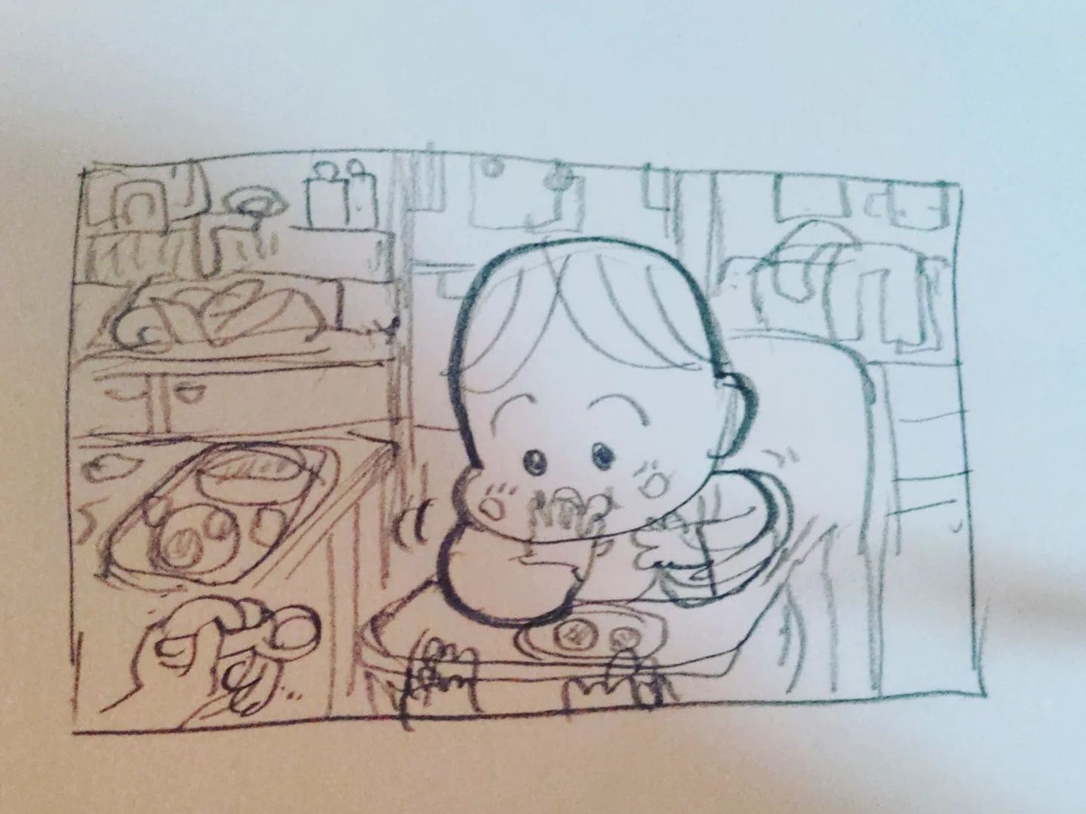 離乳食

#育児絵日記　#育児日記　#育児記録　#子育て記録　#親バカ部　#育児マンガ　#コミックエッセイ 　#エッセイ漫画 　#漫画 #マンガ　#絵日記　#ワンワードアサインメント-1