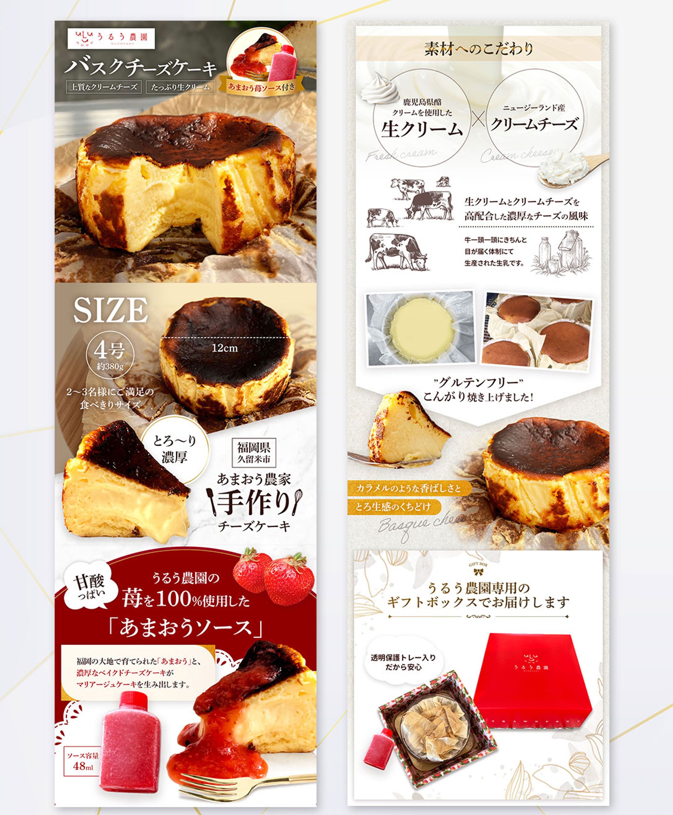 【楽天商品画像】バスクチーズケーキ-1