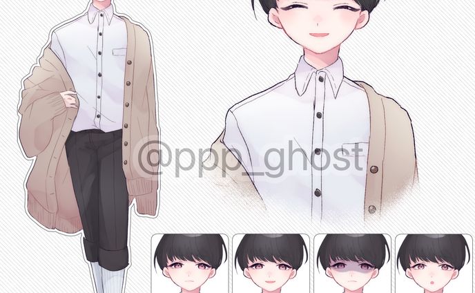 立ち絵イラスト