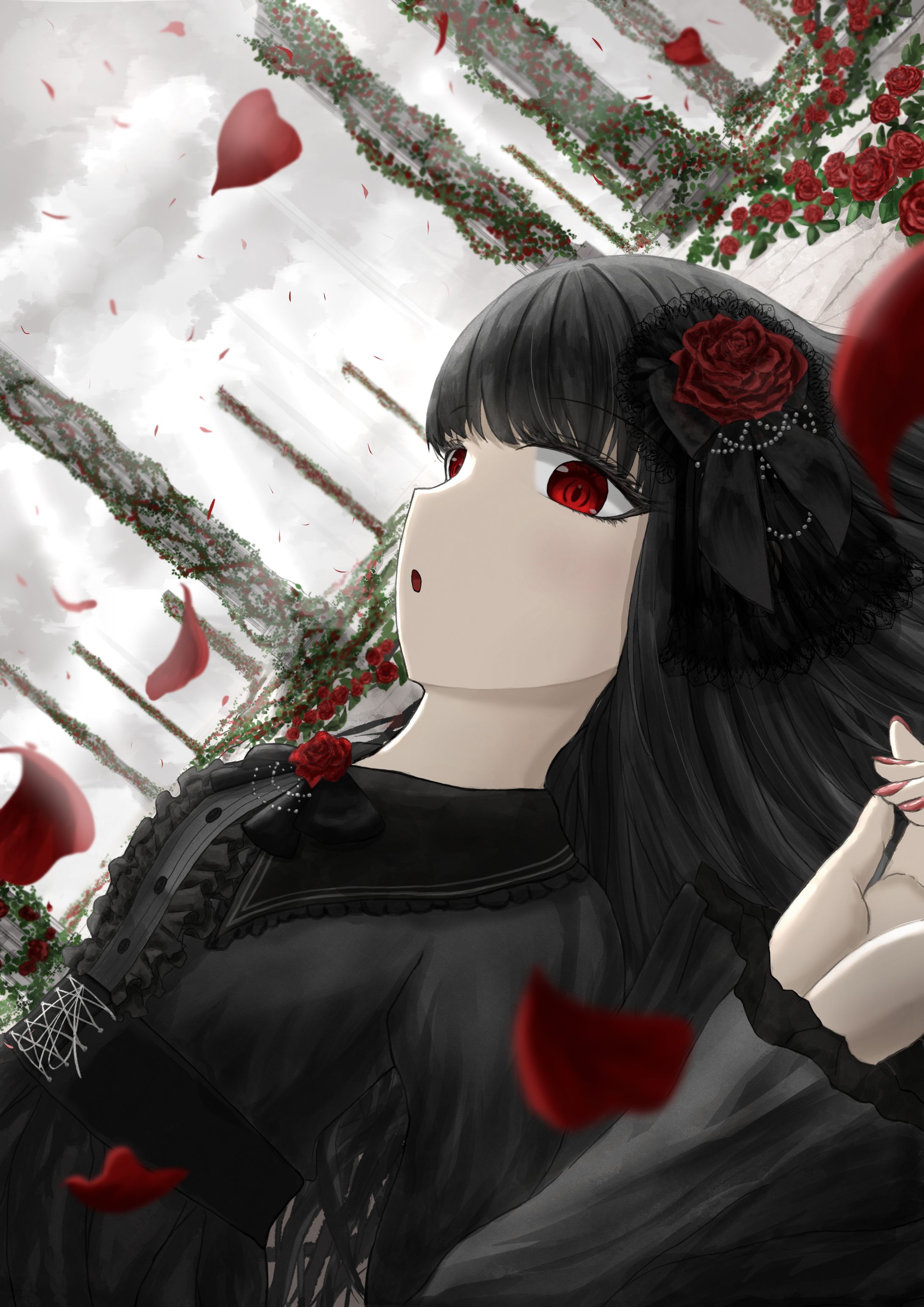 薔薇と共に-1