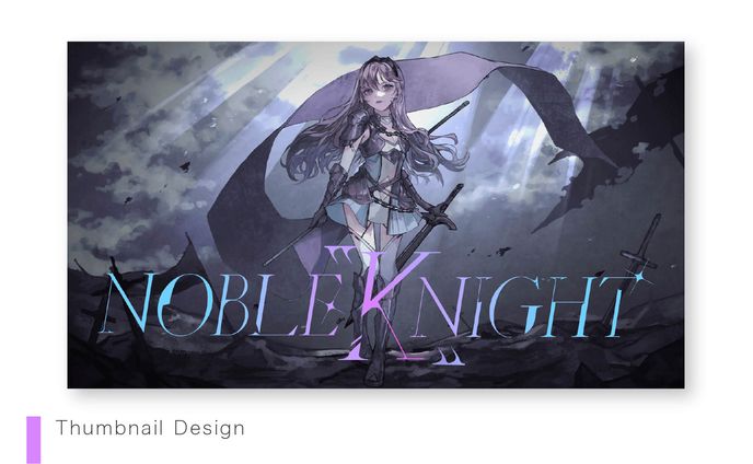 【Thumbnail Design】スミレヒカリさま