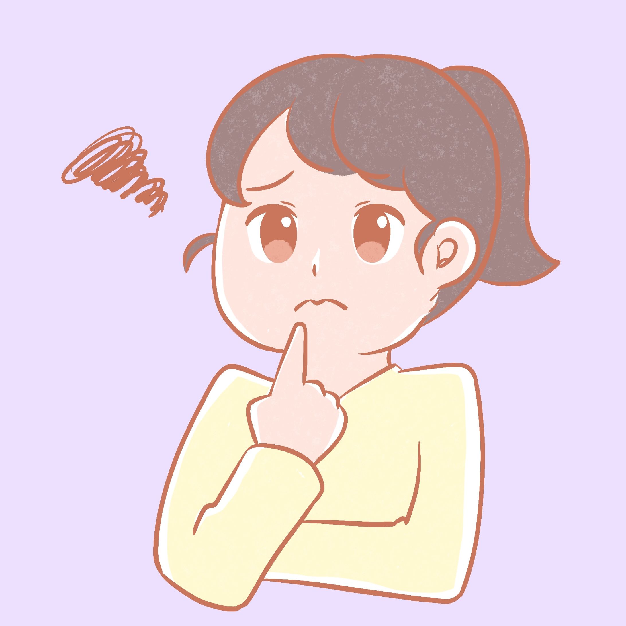 女性カットイラスト-1