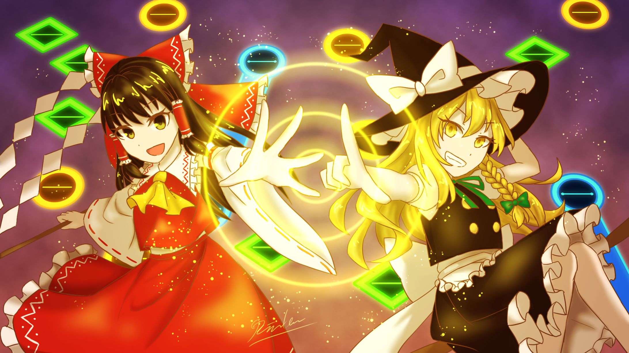 東方ダンマクカグラ　イラストコンテスト-1