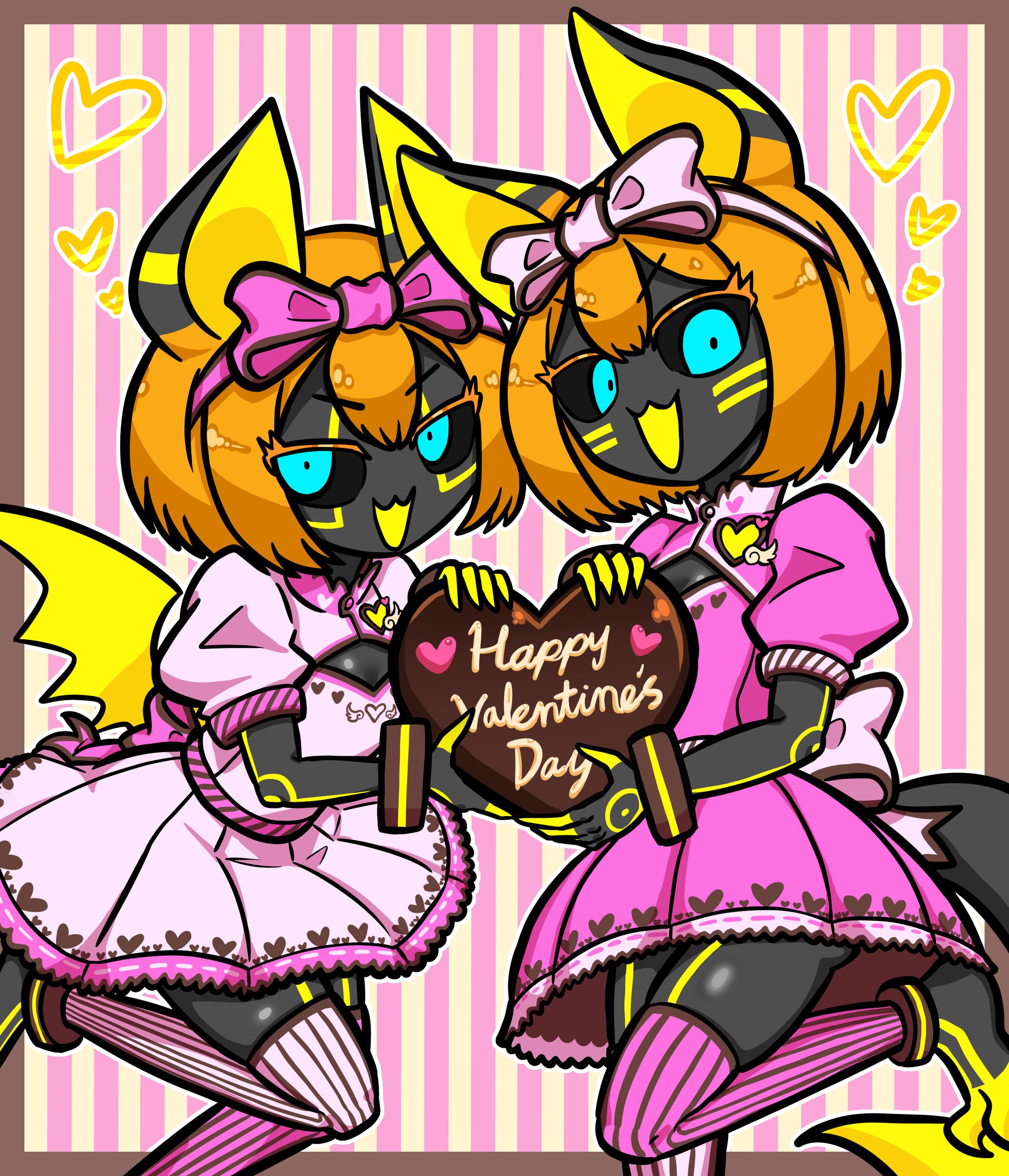 オリキャラバレンタイン絵-1