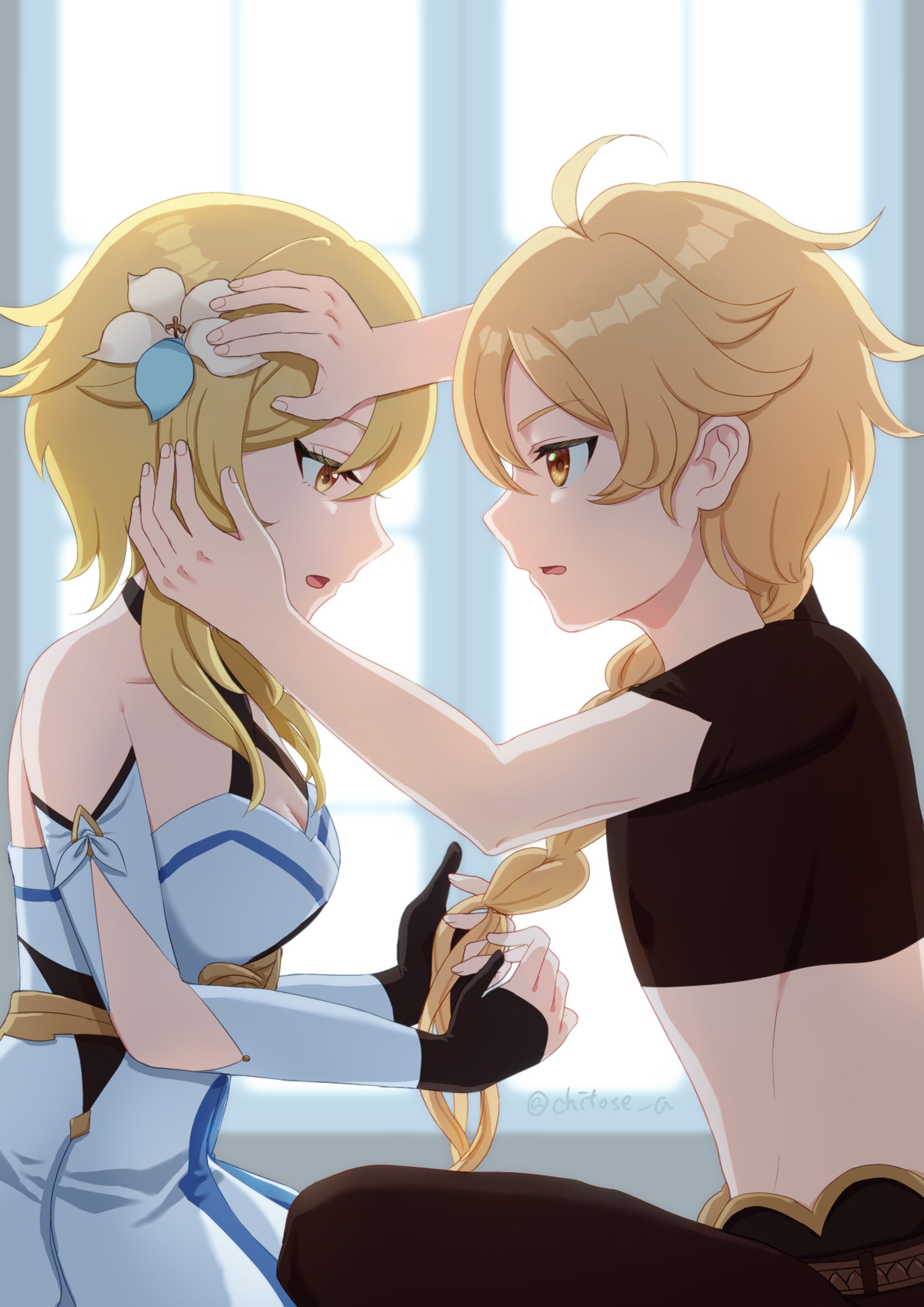 二次創作イラスト-1