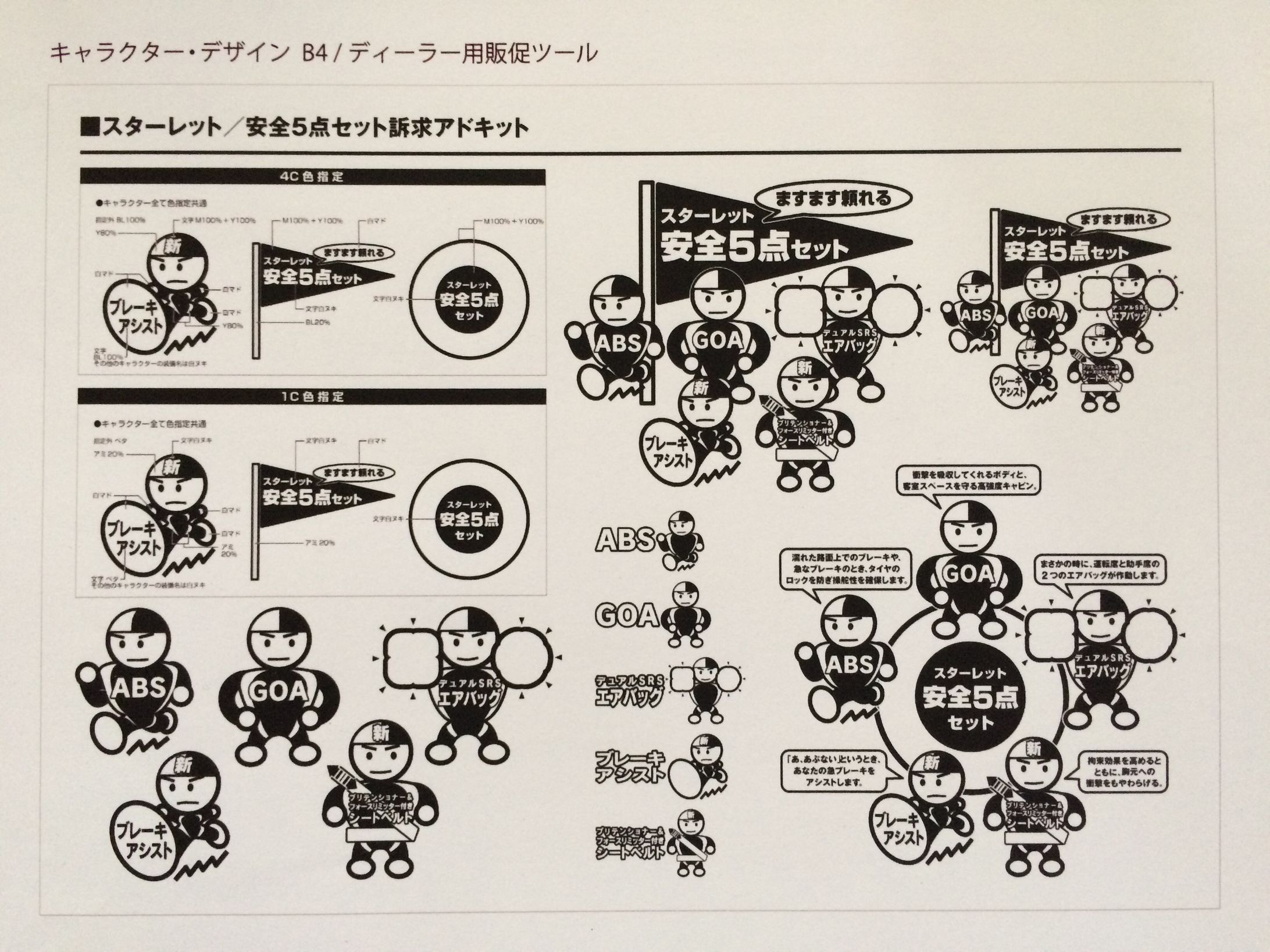スターレット/安全5点セット訴求アドキッド-1