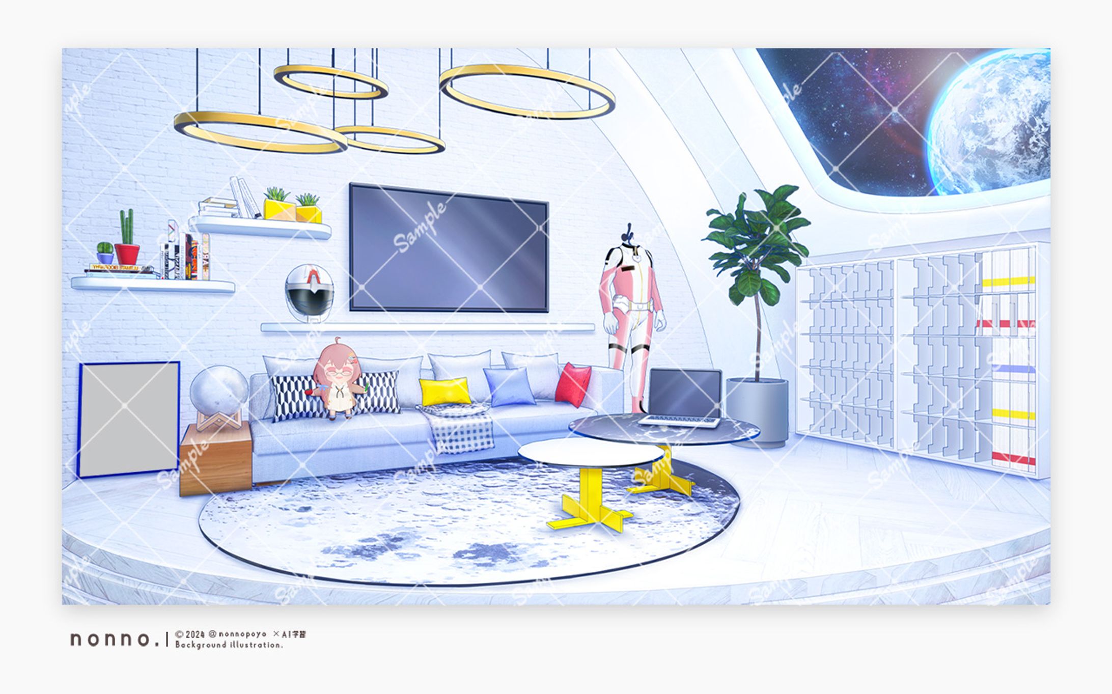 Vtuberさん用配信部屋-1