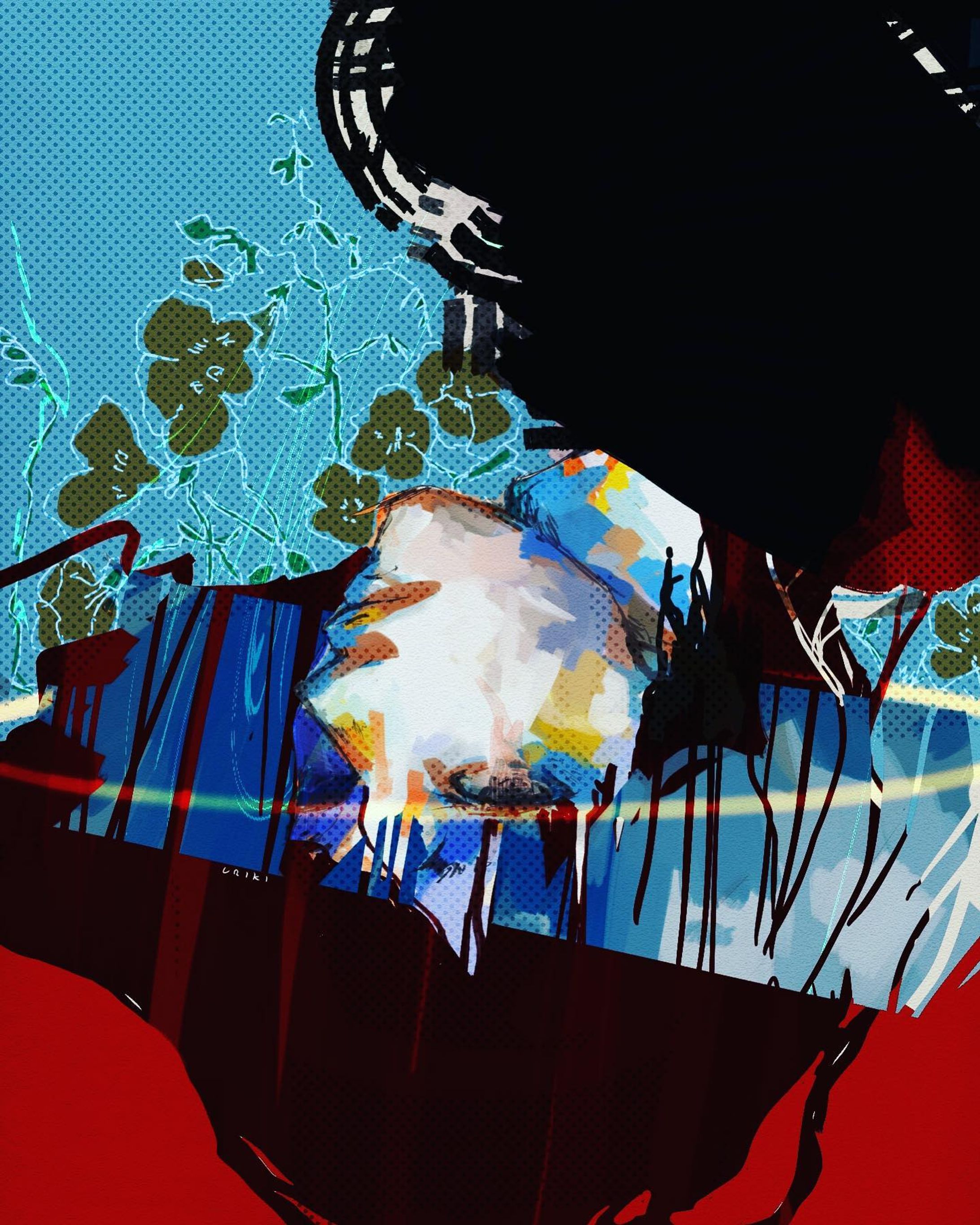 「　　　悪魔くん　　」

と、ノウゼンカズラ

　#illustrationart #illustration #digitalpainting #digitalillustration #digitalart #クリスタ #clipstudiopaint#絵描きさんと繋がりたい #clipstudio#デジタルイラスト #イラストグラム#animeart#バレンタイン  #keivi #japanart #kurita_irasuto #イラスト #イラストレーター#插图 #일러스트 #anipiccom#creatorsfile#fant_japan-1