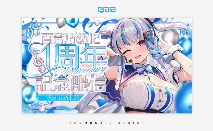 THUMBNAIL DESIGN / 百合乃めに