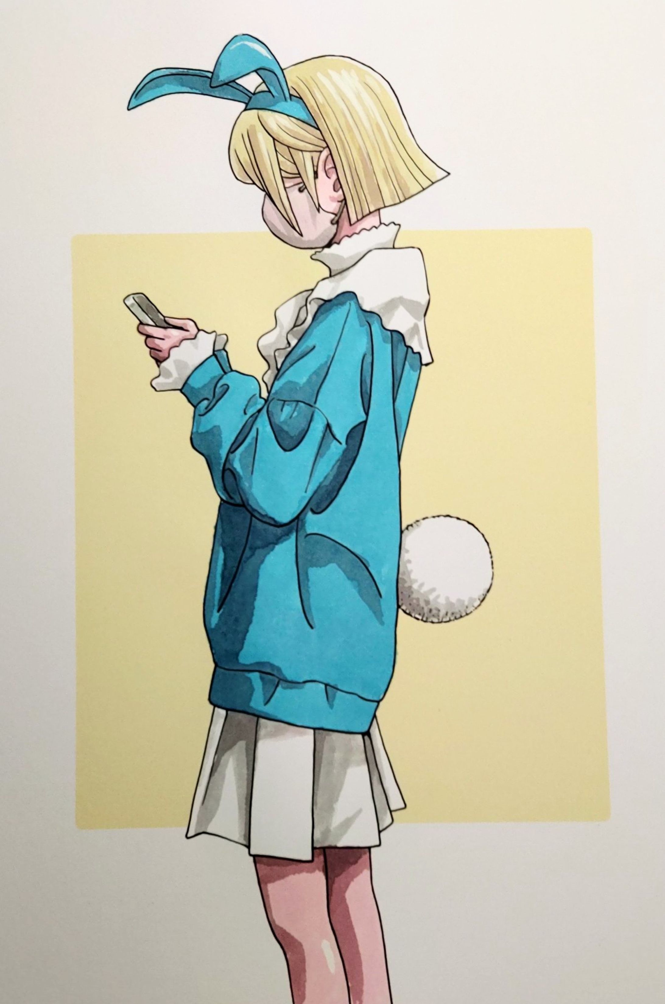 Mobile Bunny Girl-1