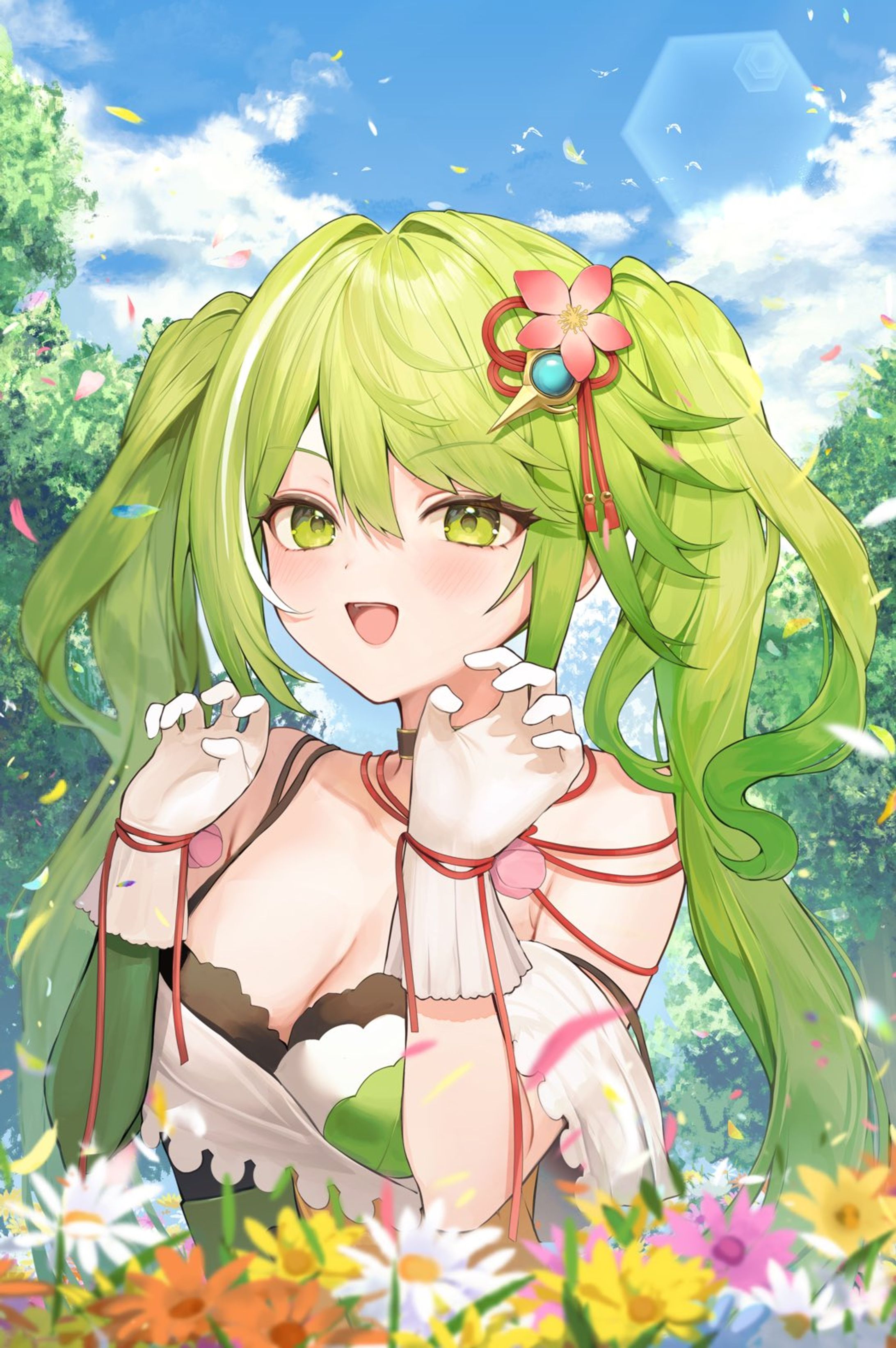 VTuber事務所ゆにふぃ！所属 武田玄愛様 ：1周年記念グッズイラスト-1