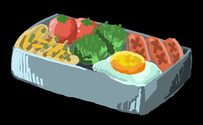 【サンプル】食べ物イラスト