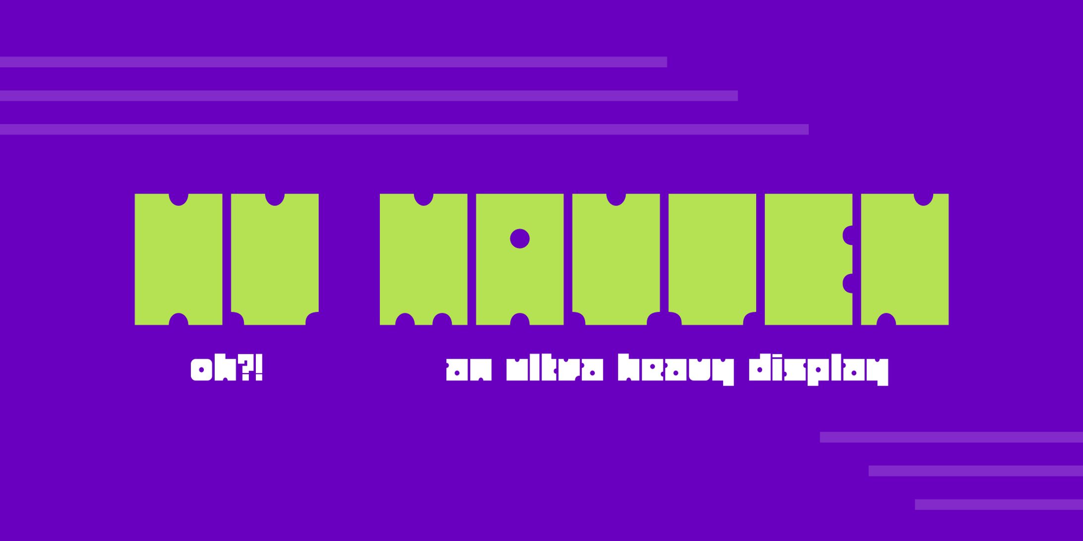 HY Mayten Heavy Display Font-1