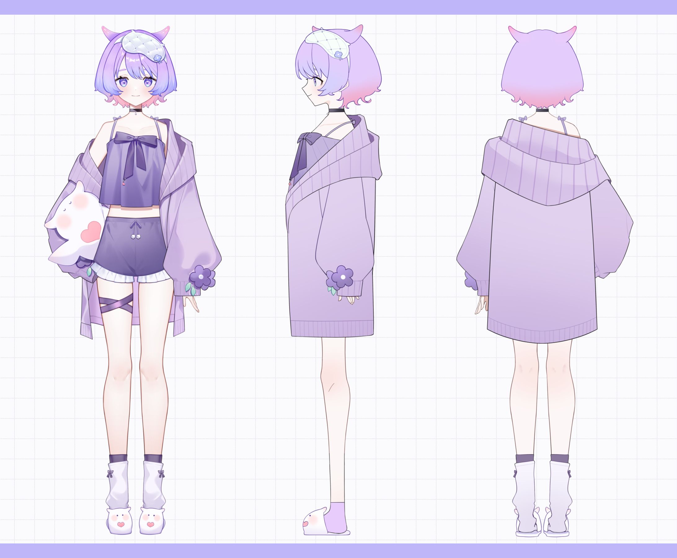 夢ぷかり様新衣装&新髪型-1