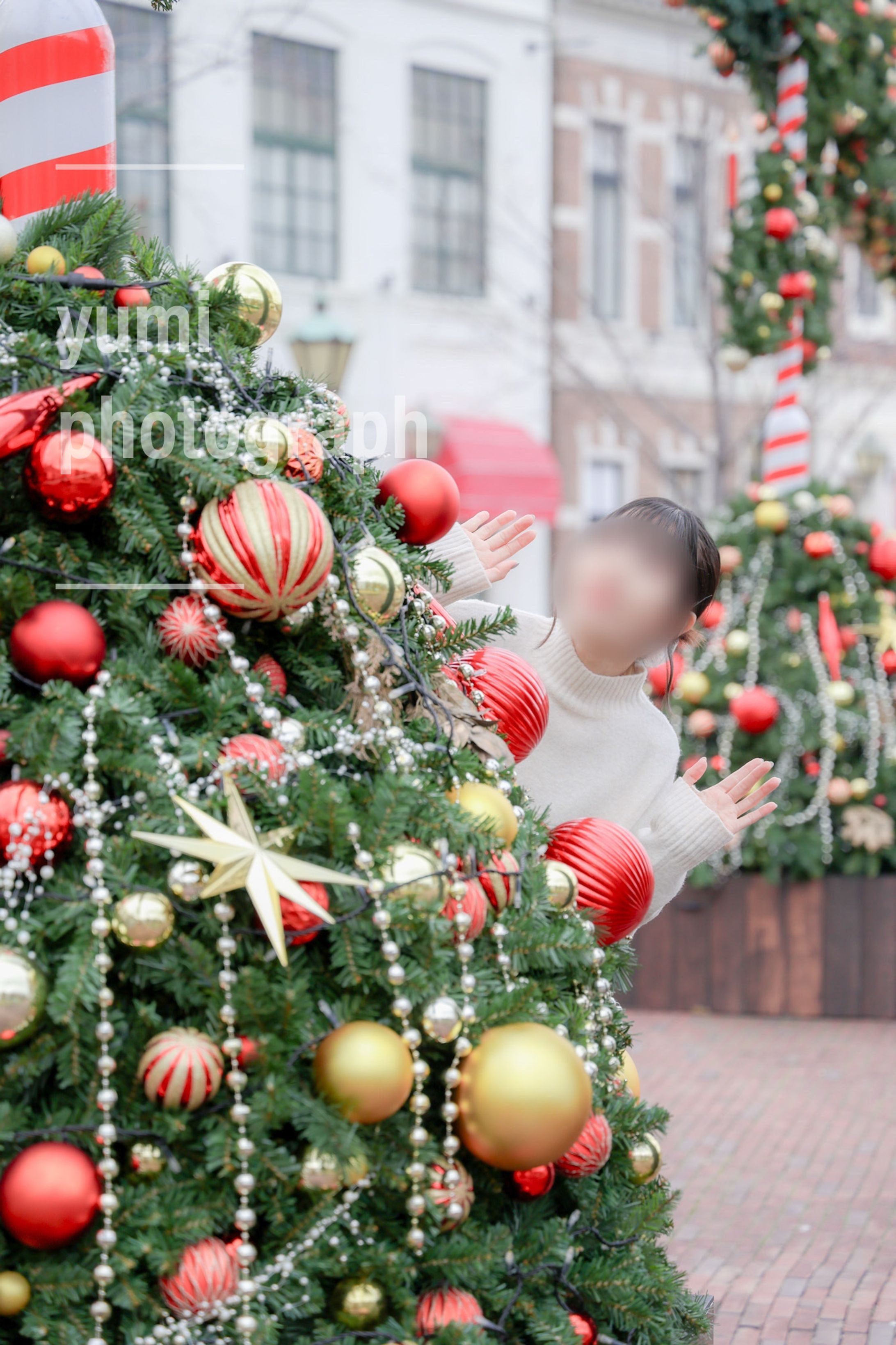 クリスマス 屋外撮影-1