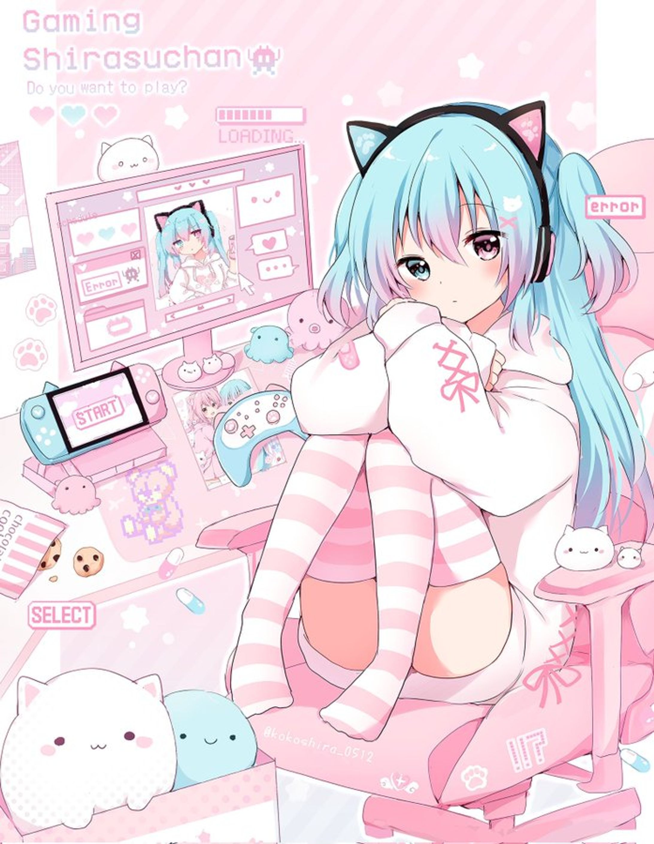 gaming shirasu-chan🎮-1