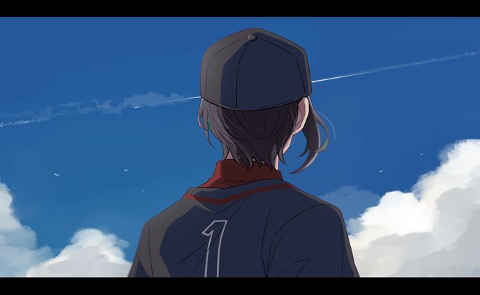 背景あり一枚絵